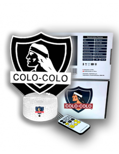 Lámpara 3D Colo Colo Base... 2