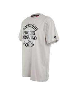 Polera MC Estadio CC blanca 2