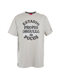 Polera MC Estadio CC blanca