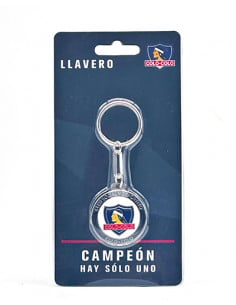 Llavero plano escudo Colo-Colo 2