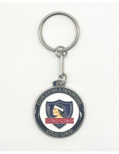 Llavero plano escudo Colo-Colo