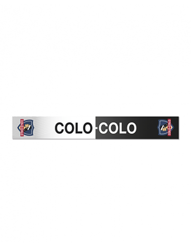 Bufanda Colo-Colo Blanco y Negro