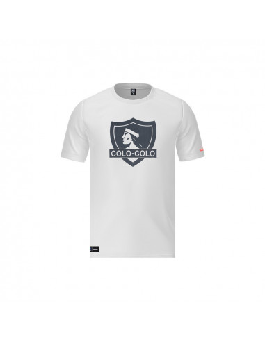 POLERA BLANCA COLO COLO / ESCUDO