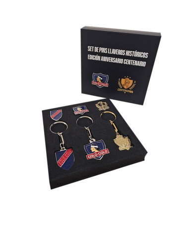 Set Premium 3 Pins 3 Llaveros Colo...