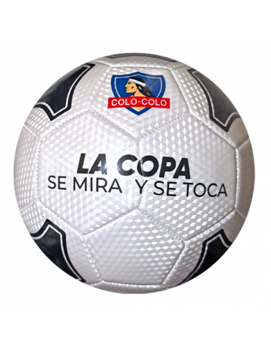 Balón Colo-Colo blanco 1991