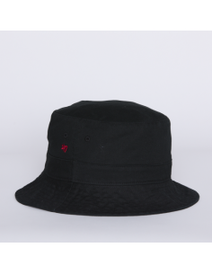 Bucket Colo-Colo negro y rojo 2