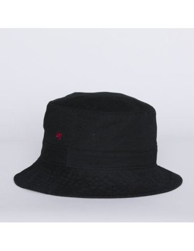 Bucket Colo-Colo negro y rojo