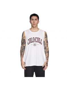 Polera tank blanca 2026
