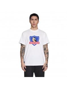 Polera blanca escudo 2025