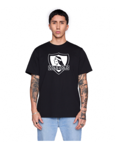 Polera escudo negra 2025