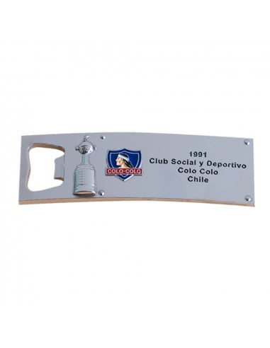Destapador placa copa libertadores 11cms