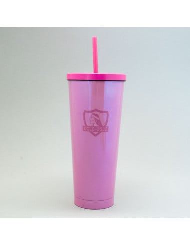 Vaso Tumbler Pink Colo-Colo