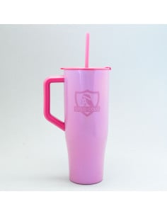 Mug 400z pink Colo-Colo