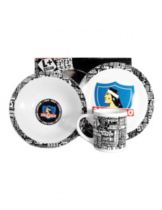 Set de desayuno Colo-Colo