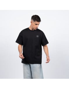 Polera negra logo Colo-Colo...