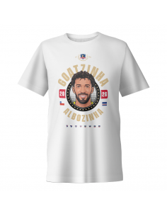 Polera blanca GOATZINHA...