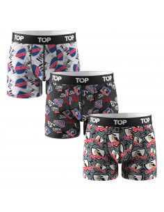 Pack 3 boxer medio de...