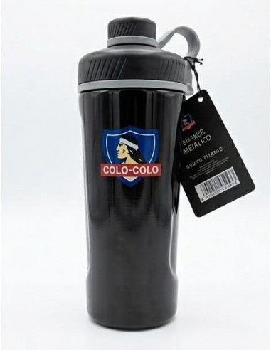 Shaker metálico Colo-Colo