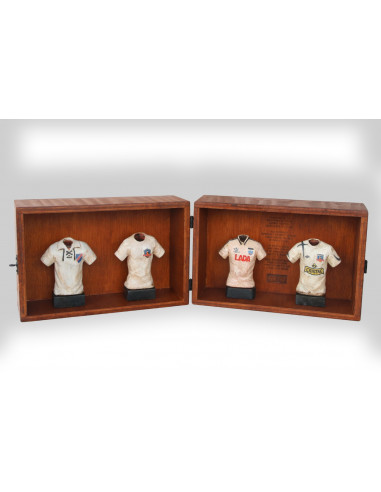 Colo-Colo caja colección 4 bustos...