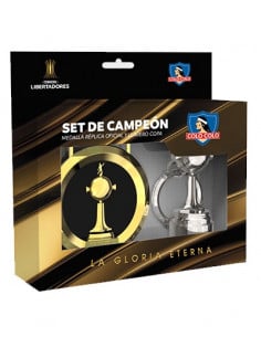 Set Medalla + Llavero Copa...