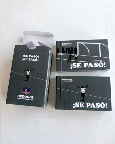 Libro DedoGol Doble  ¡Se Pasó!