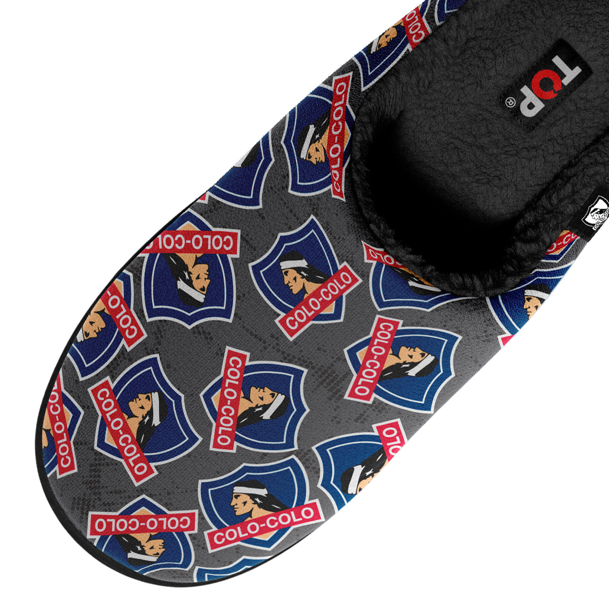 Pantufla logos Colo-Colo 2026