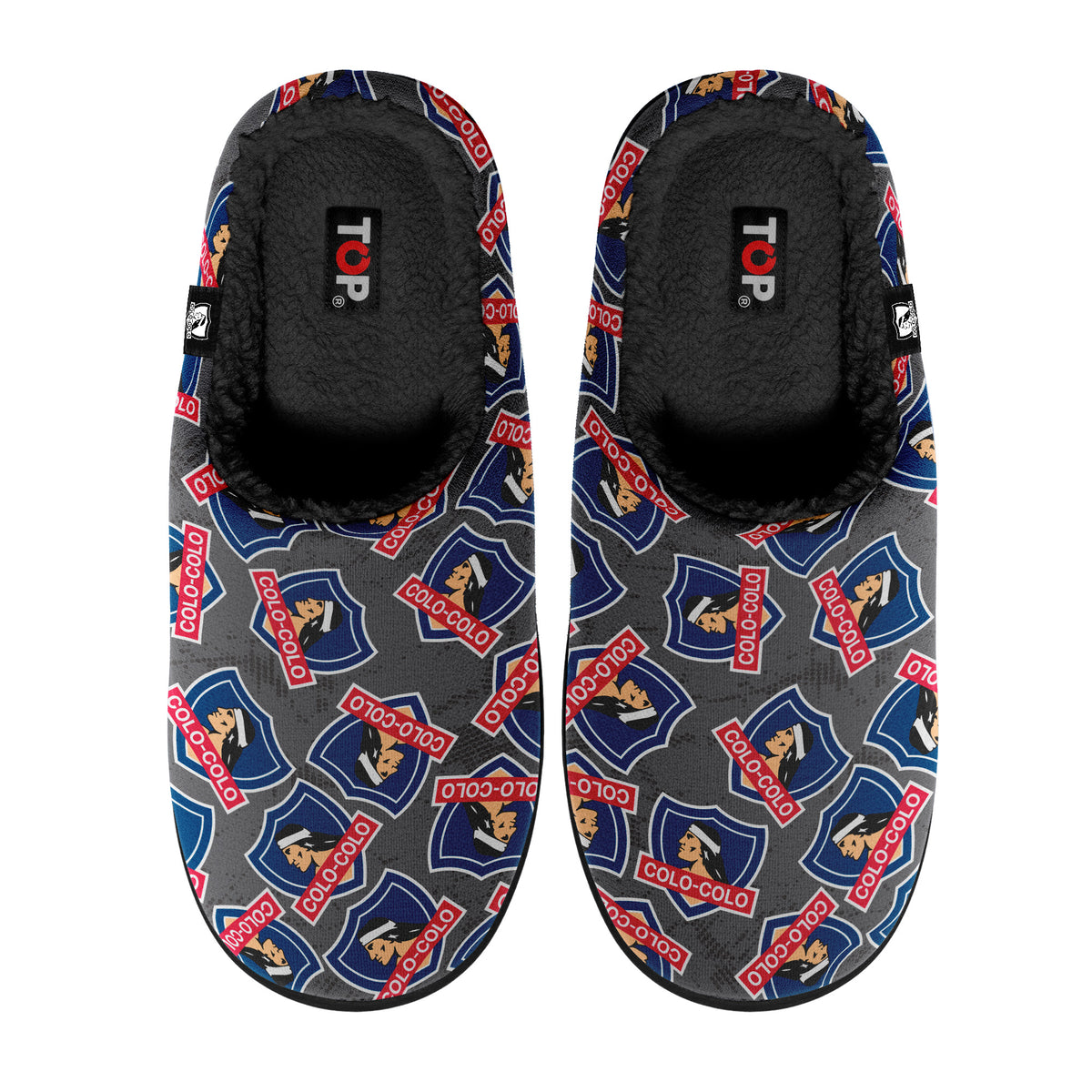 Pantufla logos Colo-Colo 2026