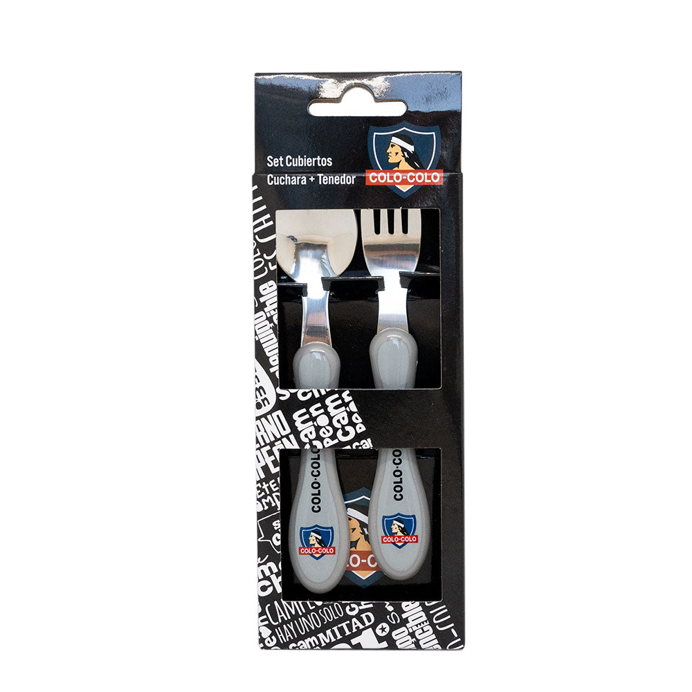 Set de cubiertos Colo-Colo