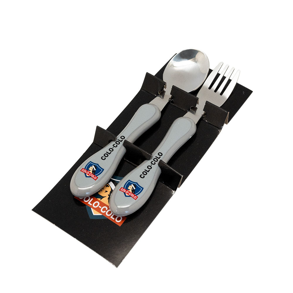 Set de cubiertos Colo-Colo