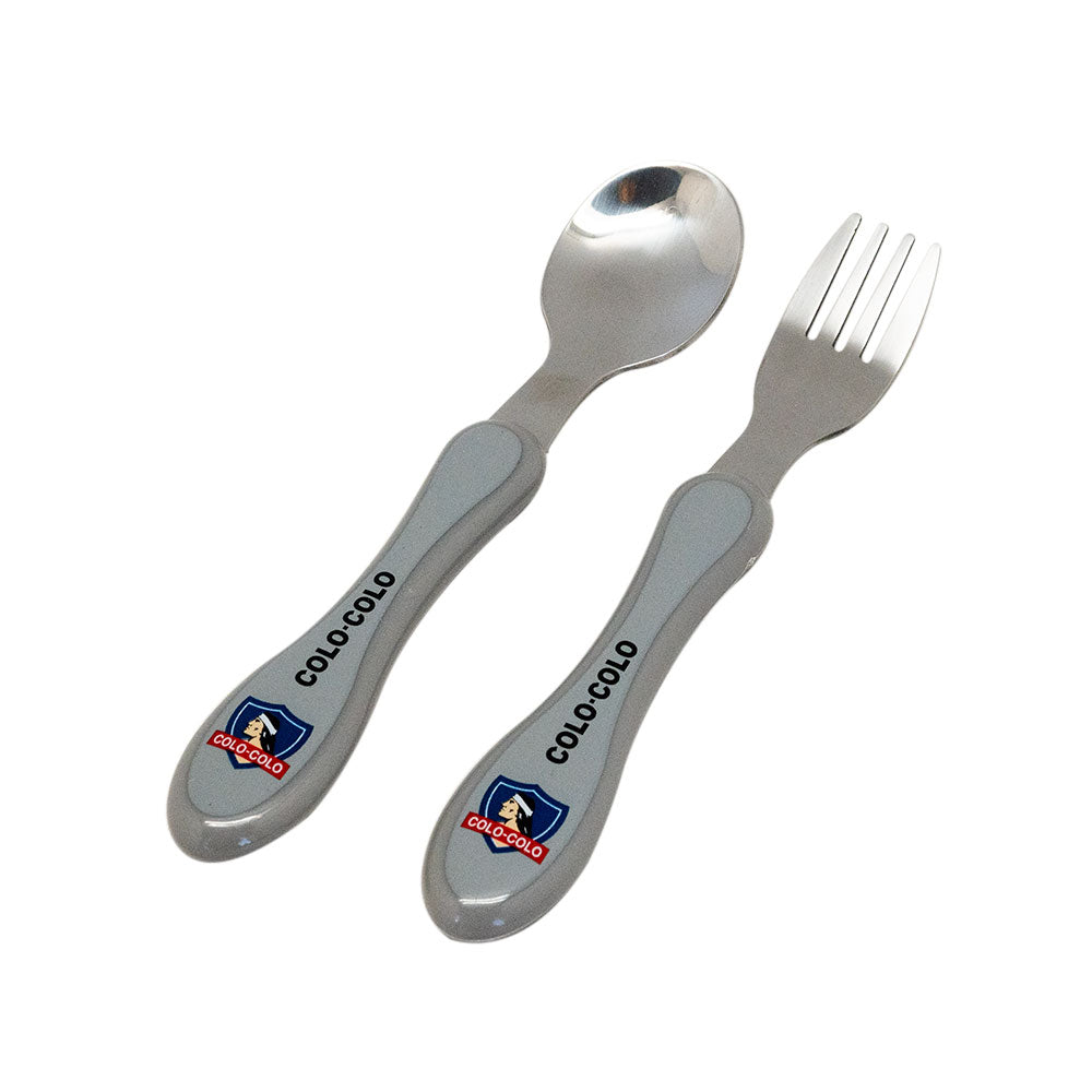 Set de cubiertos Colo-Colo