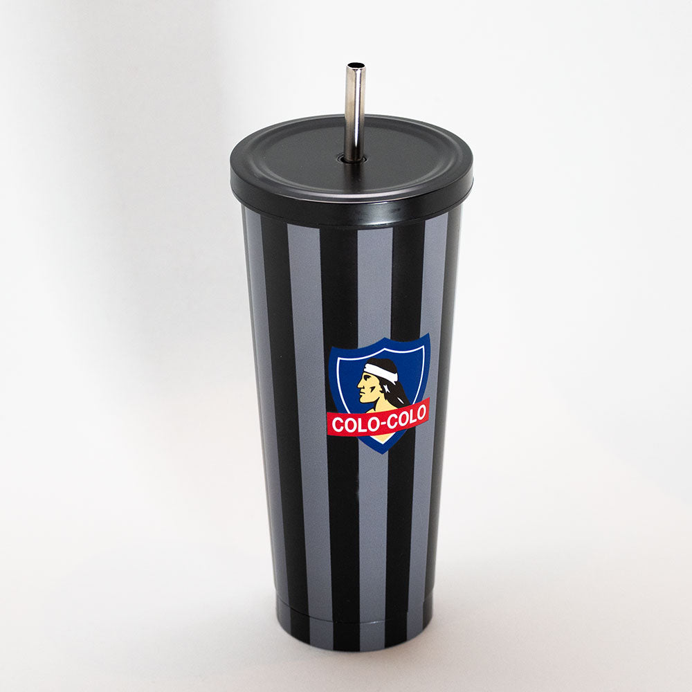 Vaso Tumbler 700 edición especial Colo-Colo