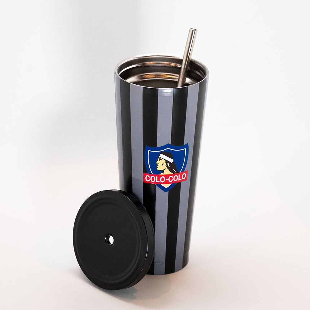 Vaso Tumbler 700 edición especial Colo-Colo