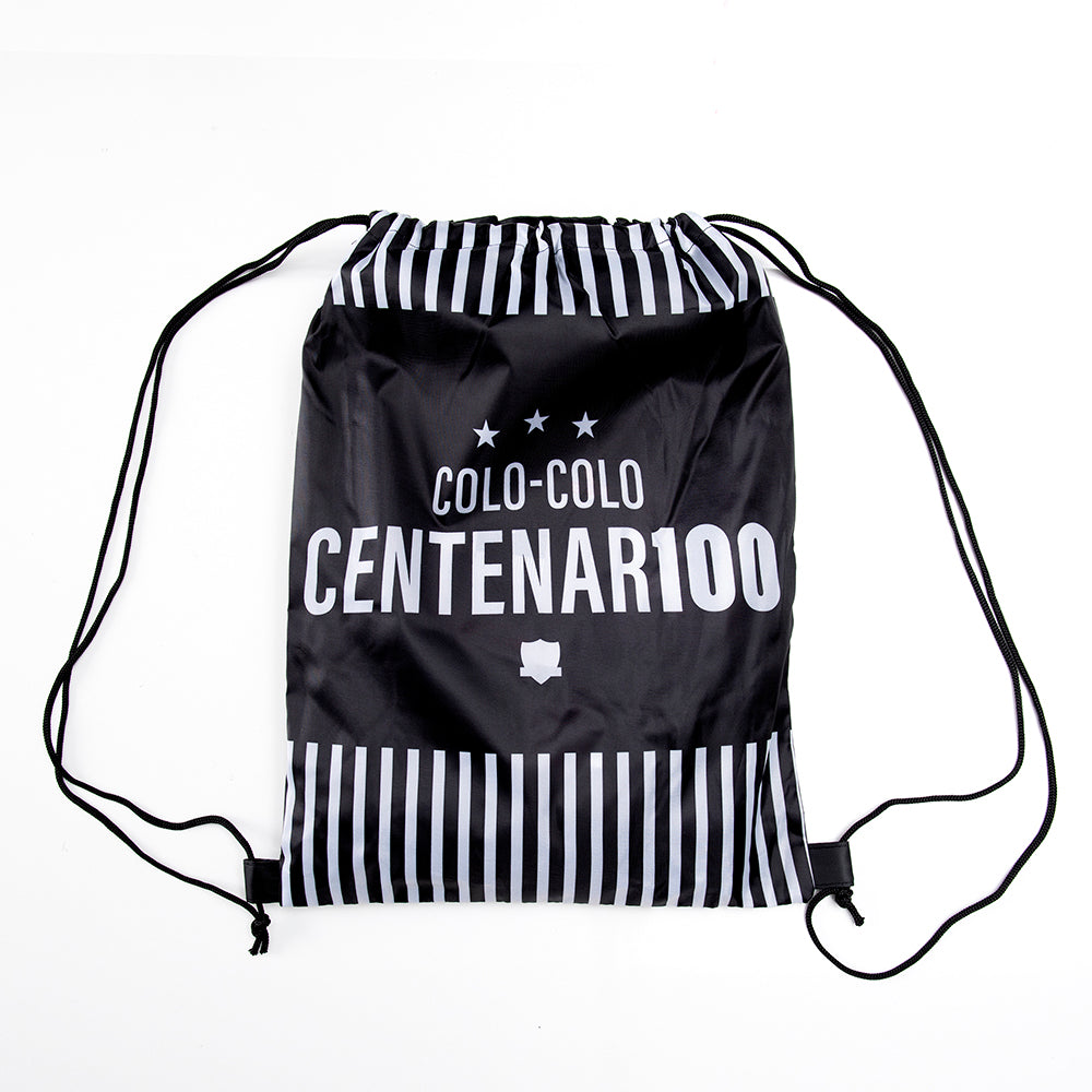 Toalla de Playa con Bolso 70x140 + 33x42 Colo-Colo Black Hite