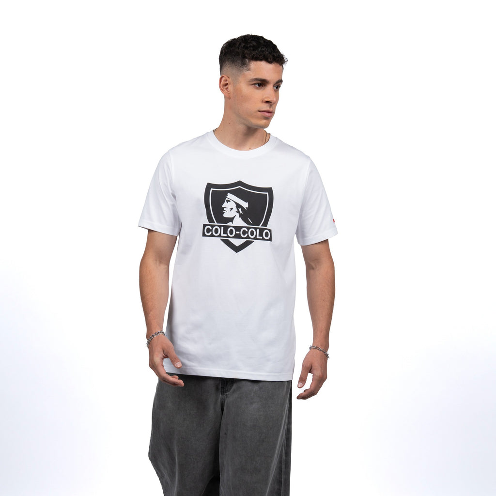 Polera blanca logo 2026