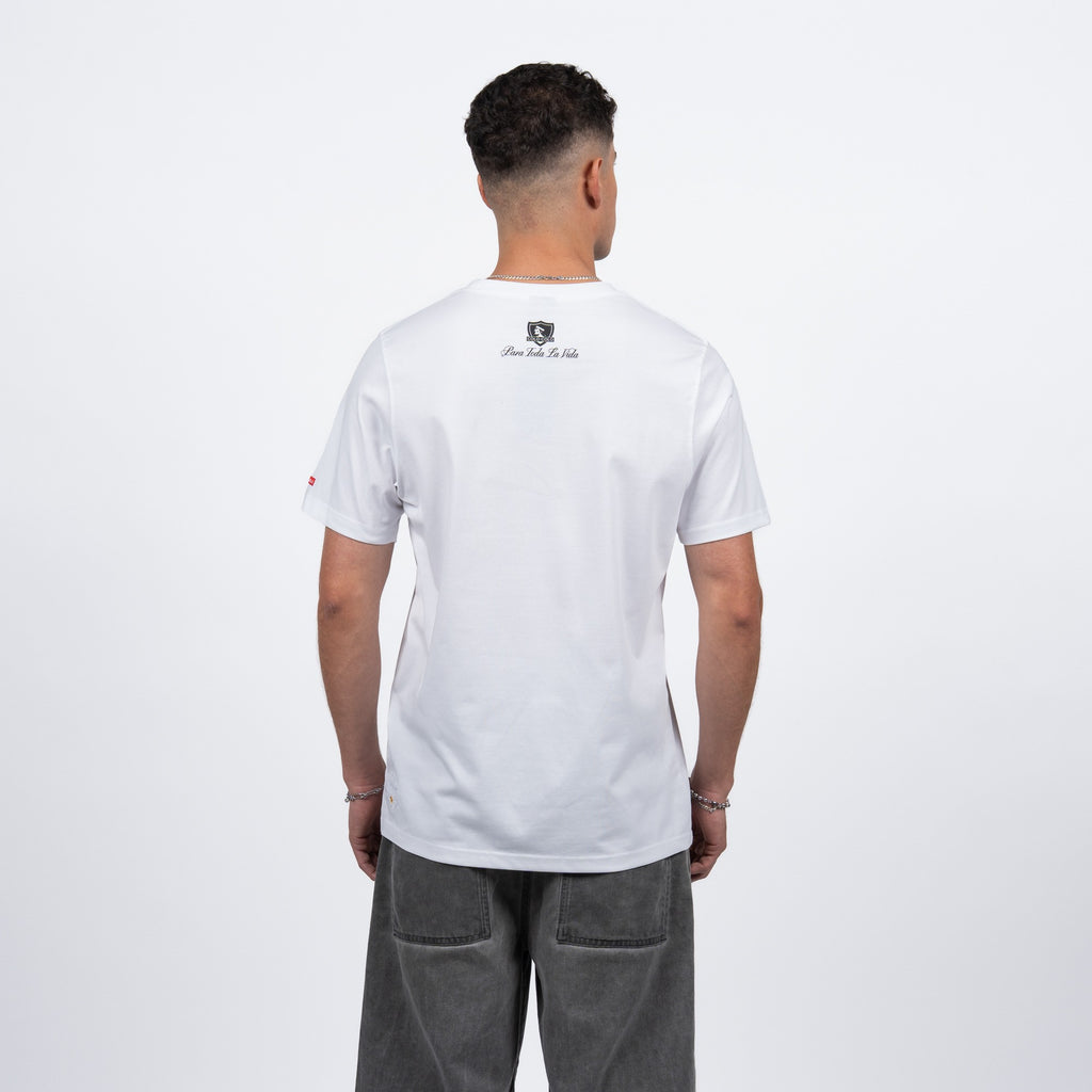 Polera blanca logo 2026