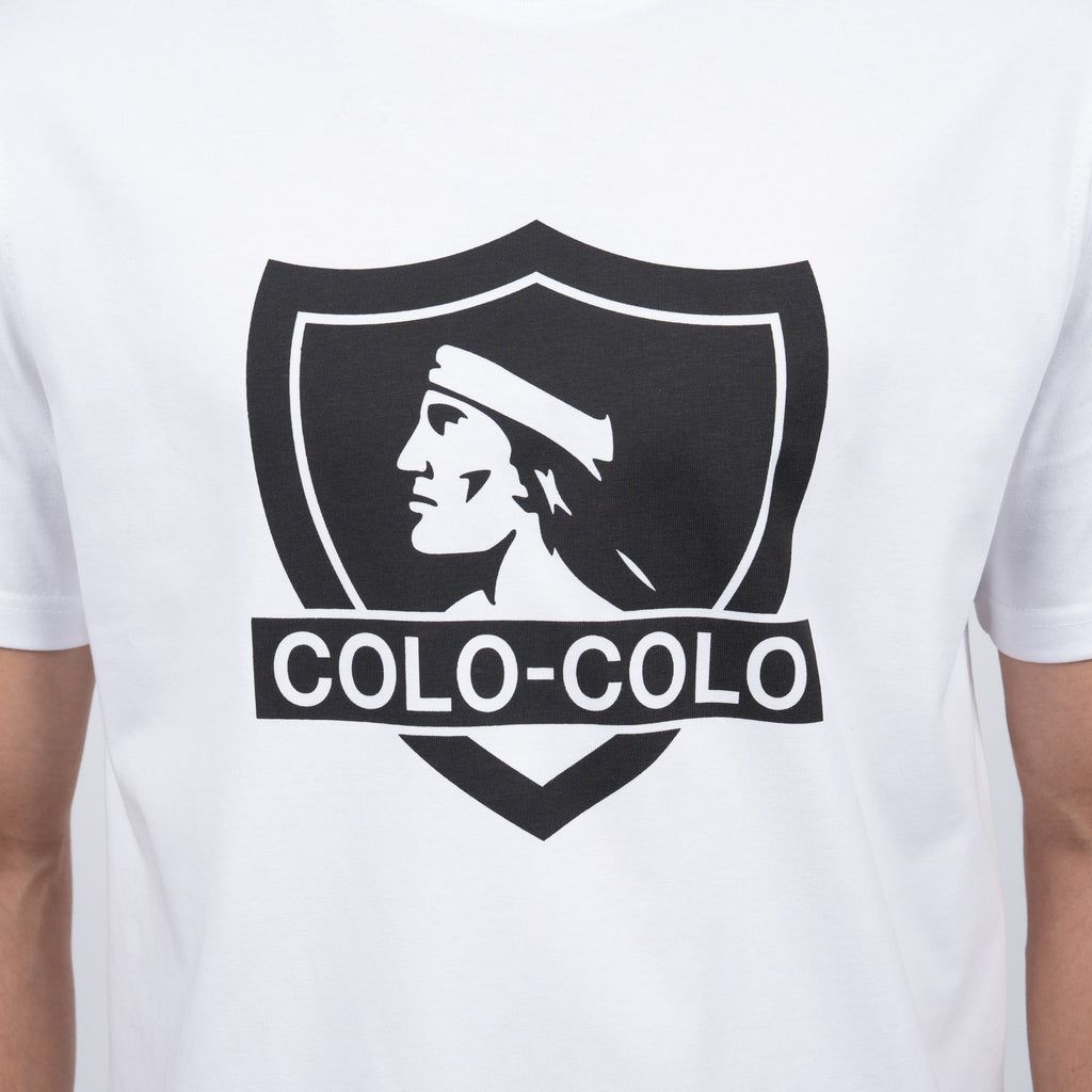 Polera blanca logo 2026