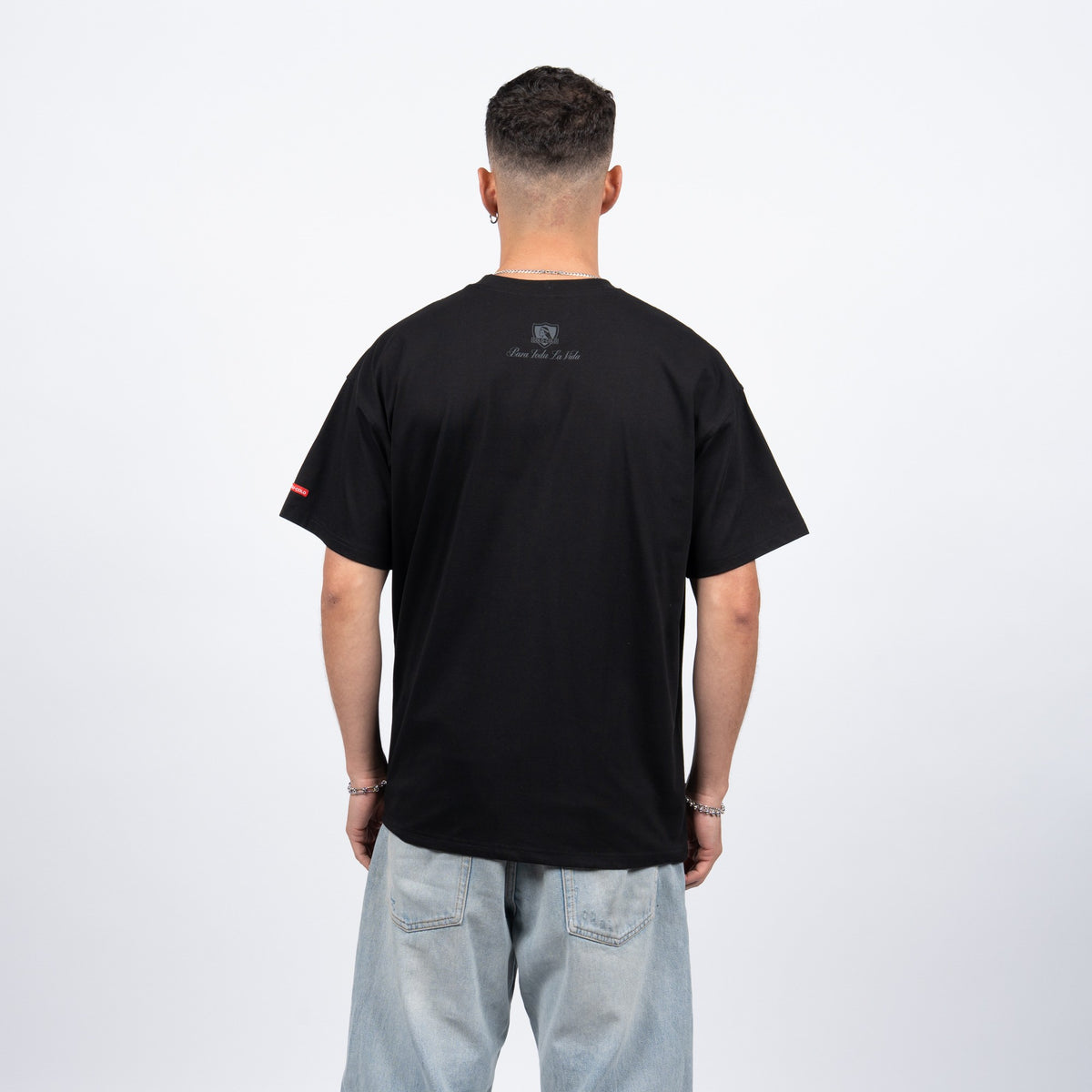 Polera negra logo Colo-Colo 2026