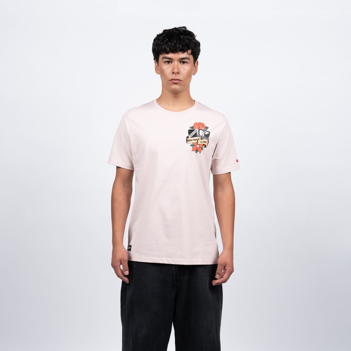 Polera rosa "para toda la vida" 2026