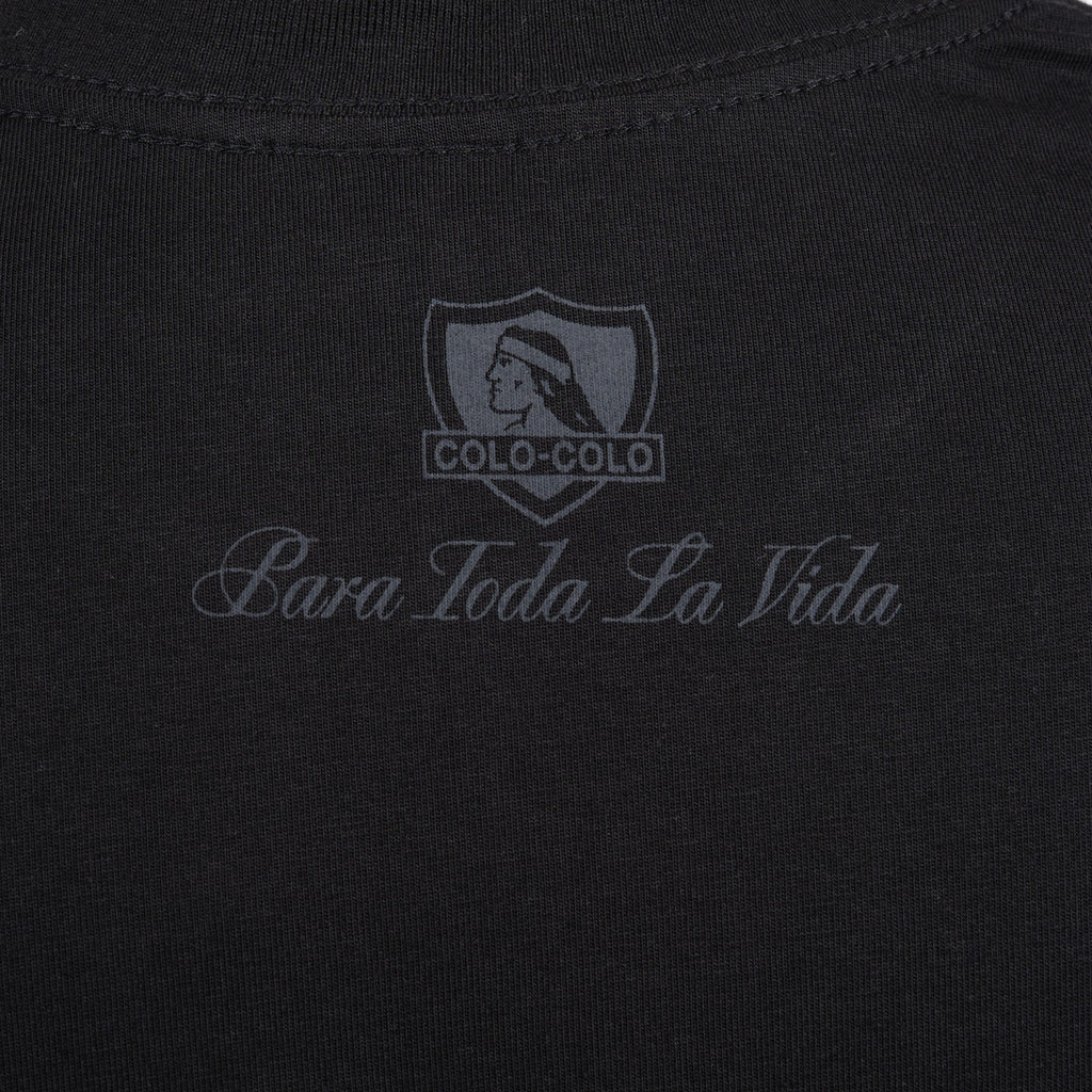 Polera negra Cacique 2026