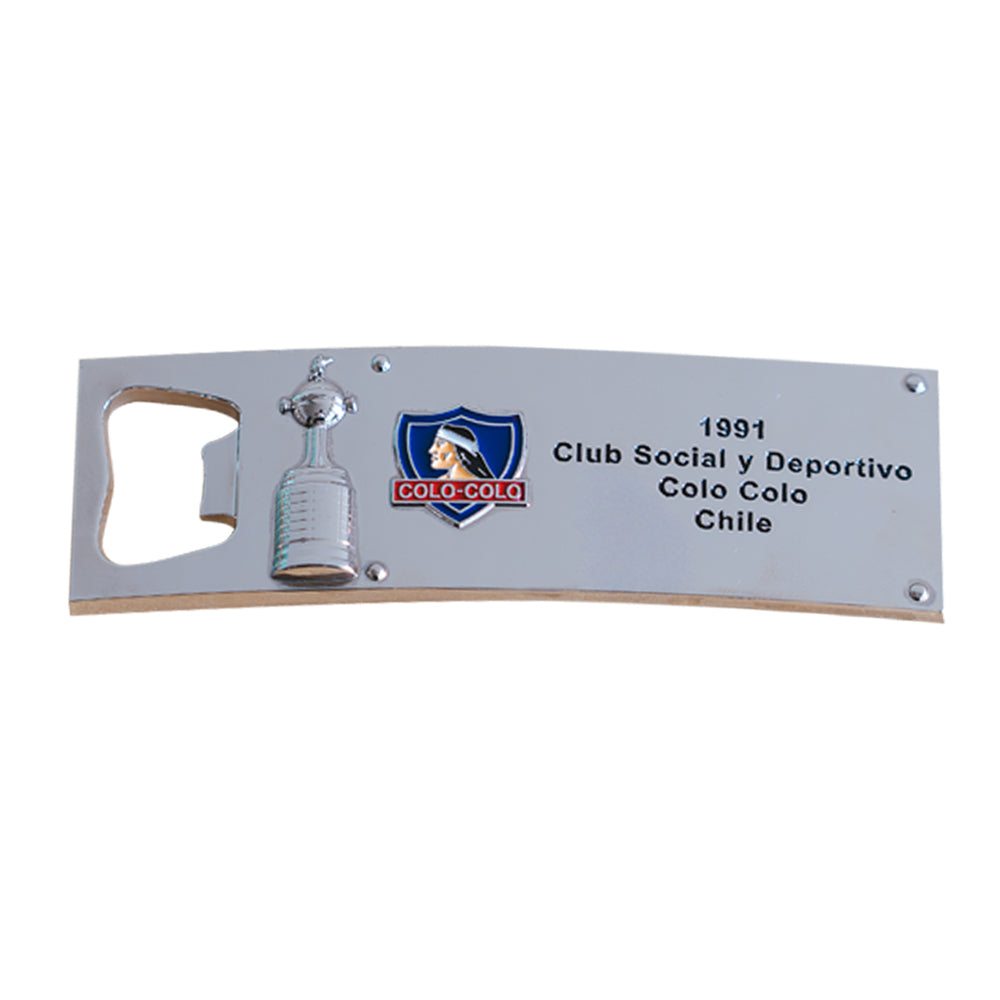 Destapador placa Copa Libertadores 11 cms