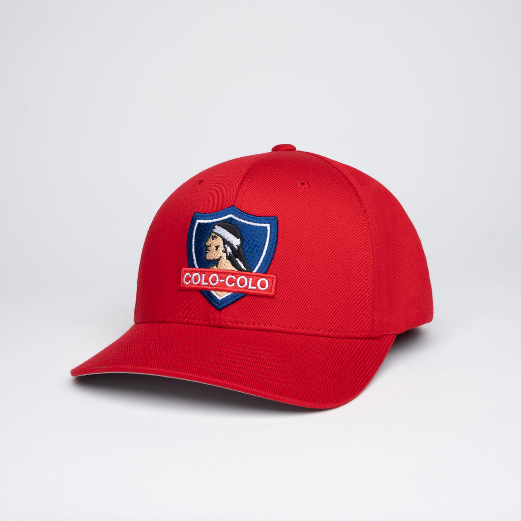 Jockey rojo Colo-Colo escudo original 2026