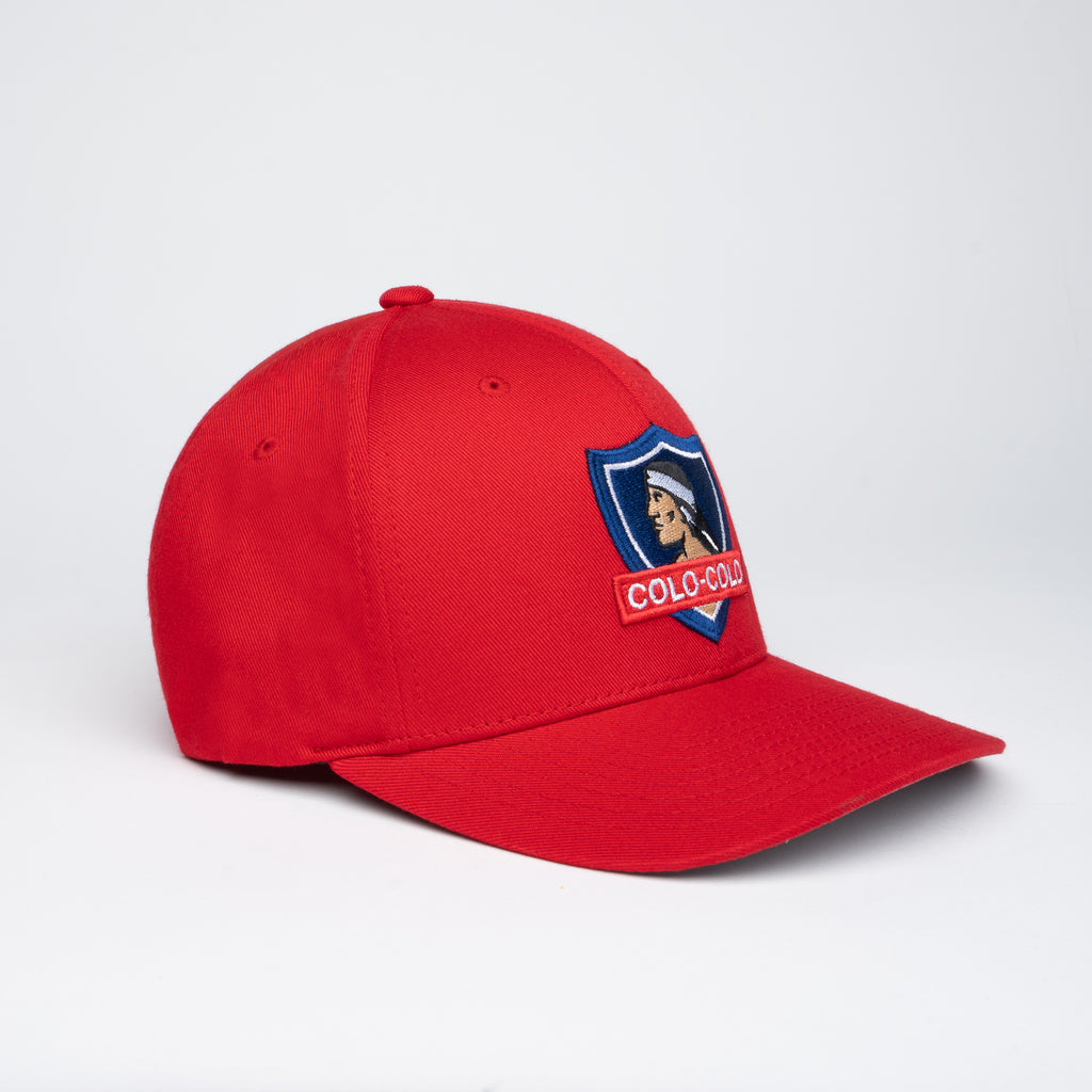 Jockey rojo Colo-Colo escudo original 2026