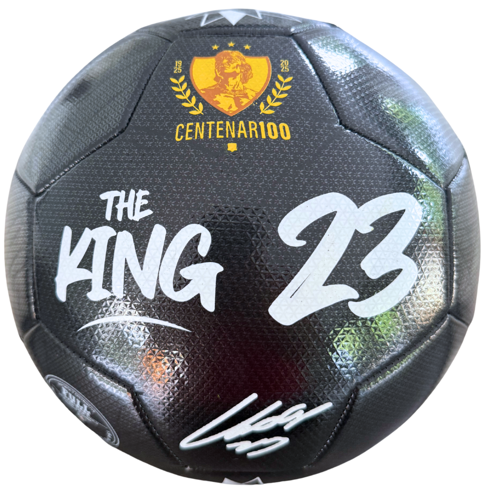 Mini Balón Colo-Colo Negro Arturo Vidal