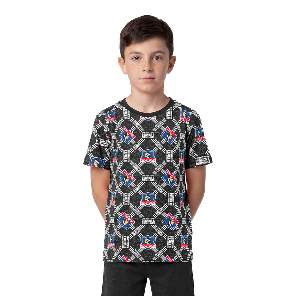 Pijama corto logos niños 2026