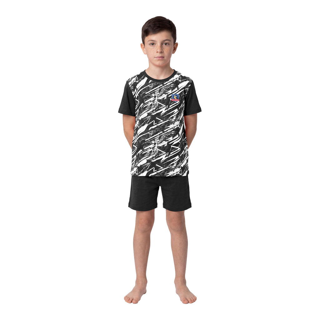 Pijama corto algodón niño 2026