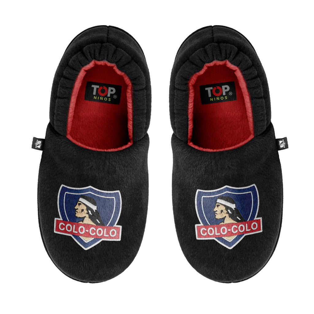 Pantufla niñ@ cacique Colo-Colo 2026