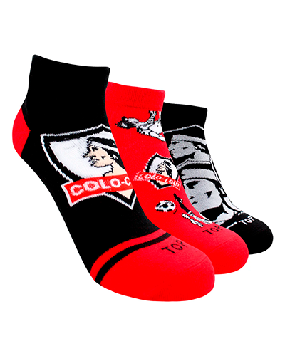 Pack 3 calcetines tobilleros niños talla 6