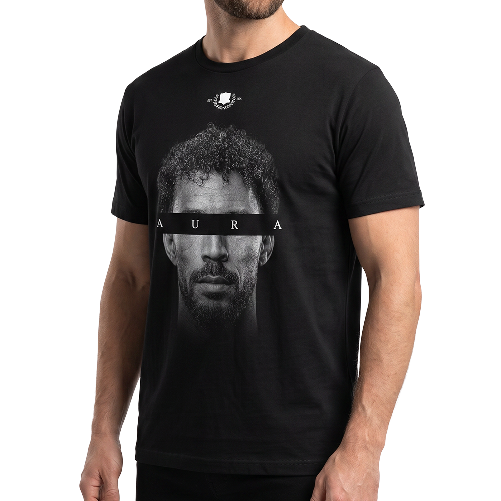 Polera negra AURA OJOS