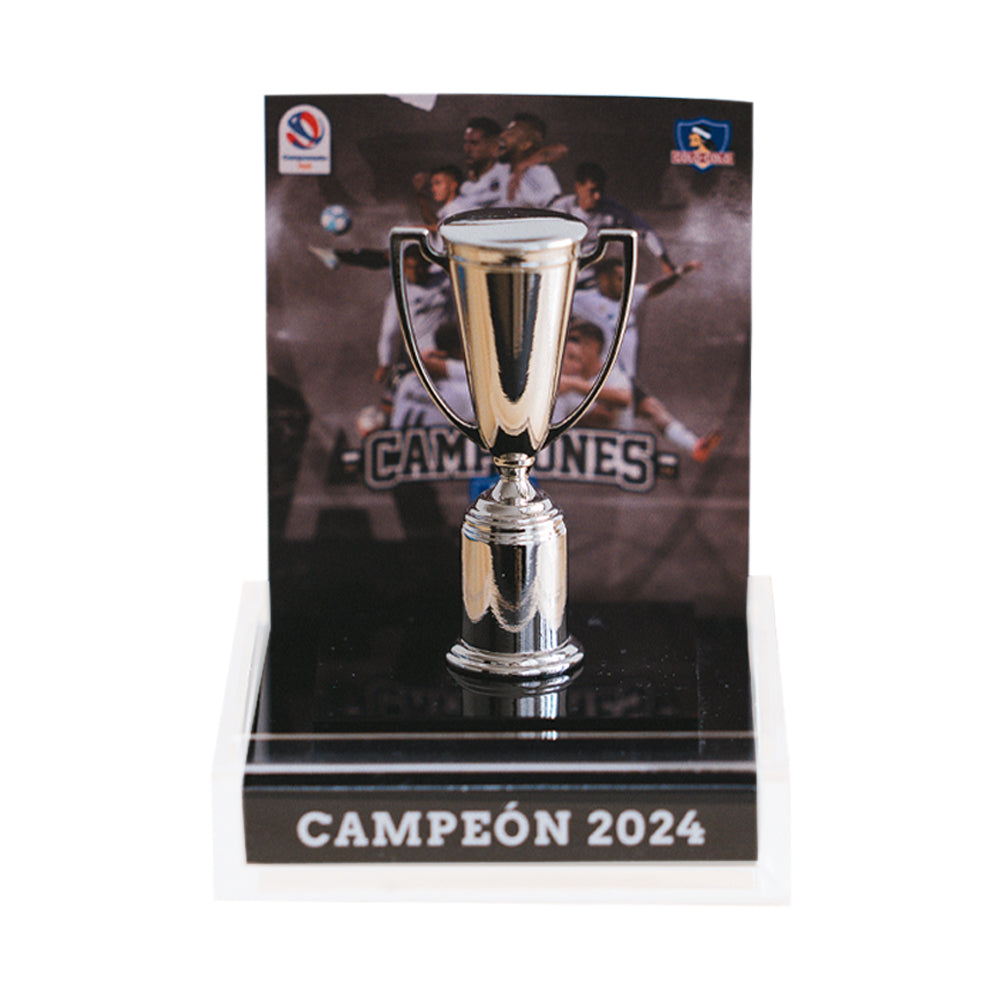 Réplica Campeonato Nacional Colo-Colo 34 Estrellas Acrilic Box 6 cms