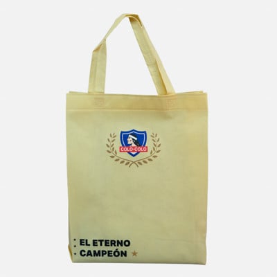 Bolsa de Género Colo-Colo Blanco Escudo Color